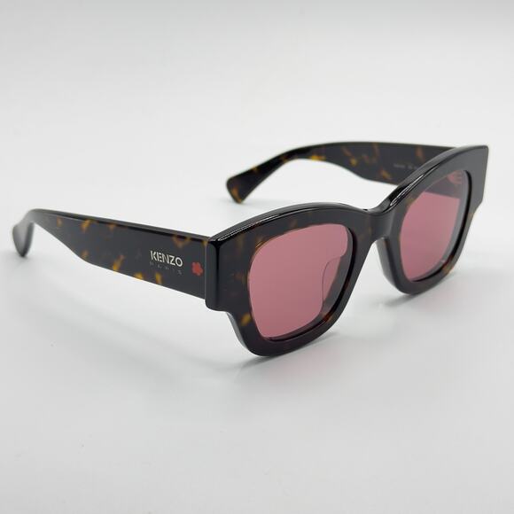 Kenzo Sunglasses Boke Flower KZ40169U 52S Dark Havana Frame Bordeaux Lens NEW main image 16